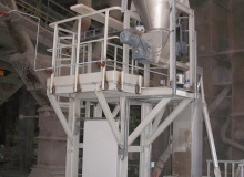 Układ dozowania sulfatu do cementu na wydziale WARTA II